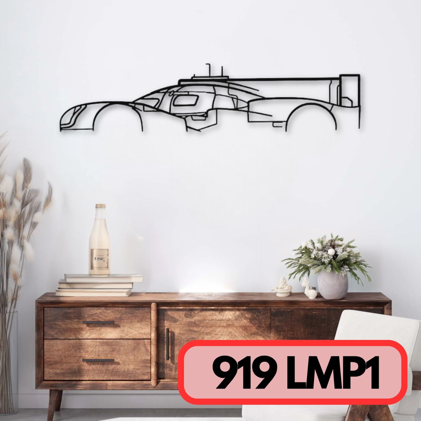 Décoration murale métal 919 LMP1