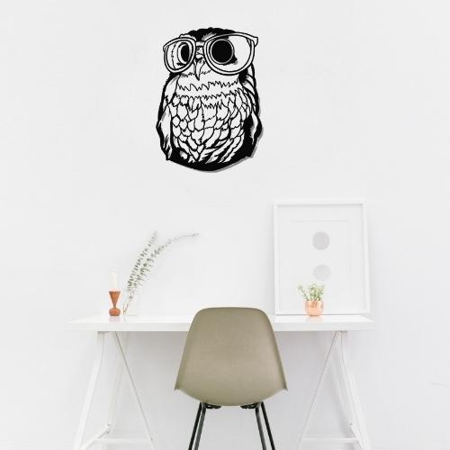Décoration Hibou Murale