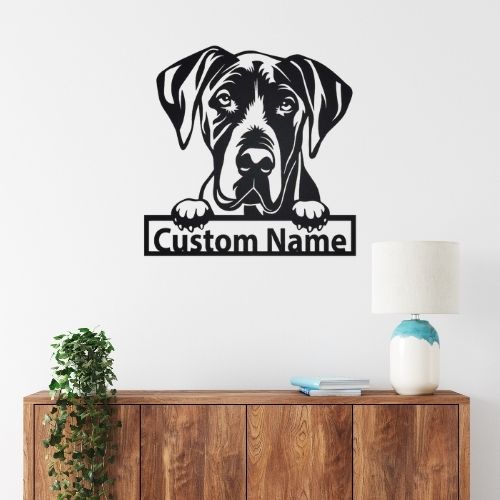 Décoration Murale Dogue Allemand
