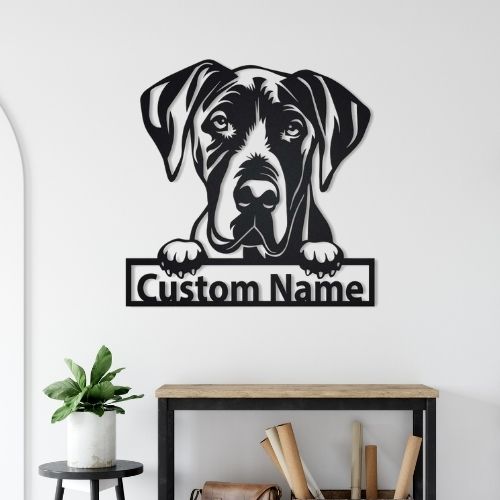 Décoration personnaliser Dogue Allemand