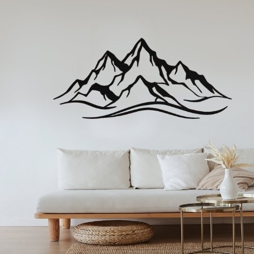 Déco Murale Montagne Intérieur